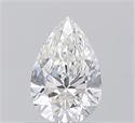 Diamante Natural 0.50 quilates, De pera , Color F, claridad VS2 y certificado IGI