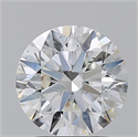 Diamante Natural 2.01 quilates, Redondo , Color H, claridad SI1 y certificado GIA