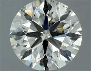 Picture of Natural Diamond 1.50 Carats, Round with Excellent Cut, L Color, VS2 Clarity and Certified by IGI