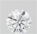 Lab Grown Diamond 0.71 Carats, Round with Ideal Cut, E Color, VVS1 Clarity and Certified by IGI