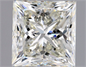 Diamante Natural 1.71 quilates, Princesa , Color K, claridad VS2 y certificado GIA