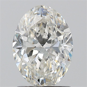 Foto Diamante Natural 1.20 quilates, Ovalado , Color H, claridad SI2 y certificado GIA de