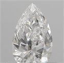 Natural Diamond 0.24 Carats, Pear with  Cut, E Color, SI1 Clarity and Certified by IGI