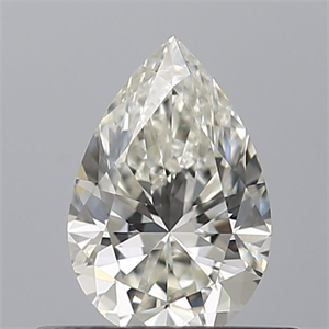 Foto Diamante Natural 0.50 quilates, De pera , Color I, claridad VVS1 y certificado GIA de