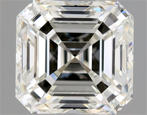 Foto Diamante Natural 1.01 quilates, Asscher , Color I, claridad VVS2 y certificado GIA de