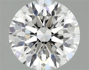 Picture of Lab Grown Diamond 2.50 Carats, Round with Excellent Cut, D Color, VVS2 Clarity and Certified by IGI
