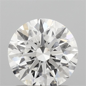 Picture of Lab Grown Diamond 1.09 Carats, Round with Excellent Cut, E Color, VVS2 Clarity and Certified by IGI