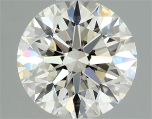 Picture of Natural Diamond 0.70 Carats, Round with Excellent Cut, J Color, VVS1 Clarity and Certified by GIA
