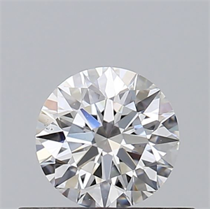 Picture of Natural Diamond 0.40 Carats, Round with Excellent Cut, D Color, VS2 Clarity and Certified by GIA
