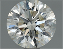 Diamante Natural 0.80 quilates, Redondo , Color J, claridad VS2 y certificado IGI