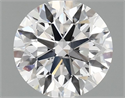 Lab Grown Diamond 1.43 Carats, Round with Excellent Cut, D Color, VS2 Clarity and Certified by IGI