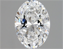 Diamante Natural 0.70 quilates, Ovalado , Color E, claridad VS1 y certificado GIA
