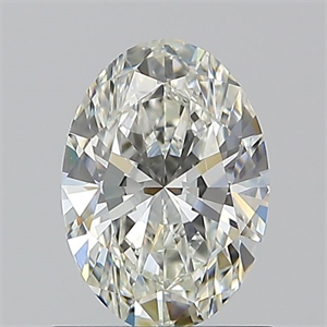 Foto Diamante Natural 0.90 quilates, Ovalado , Color H, claridad VS1 y certificado GIA de