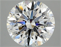 Diamante Natural 2.11 quilates, Redondo , Color G, claridad VVS2 y certificado GIA