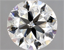 Natural Diamond 1.00 Carats, Round with Very Good Cut, H Color, SI2 Clarity and Certified by GIA
