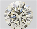 Natural Diamond 1.22 Carats, Round with Excellent Cut, J Color, SI1 Clarity and Certified by IGI