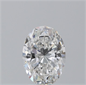 Natural Diamond 2.01 Carats, Oval with  Cut, E Color, SI1 Clarity and Certified by GIA
