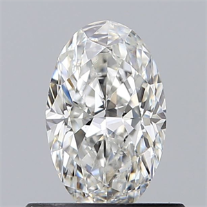 Picture of Natural Diamond 0.51 Carats, Oval with  Cut, F Color, SI1 Clarity and Certified by GIA