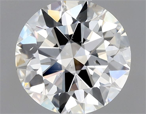 Foto Diamante Natural 0.90 quilates, Redondo , Color I, claridad SI1 y certificado GIA de