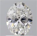 Diamante Natural 0.72 quilates, Ovalado , Color F, claridad VS2 y certificado GIA
