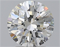 Natural Diamond 2.01 Carats, Round with Excellent Cut, F Color, VS1 Clarity and Certified by GIA