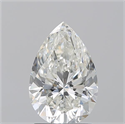 Natural Diamond 2.02 Carats, Pear with  Cut, I Color, VS1 Clarity and Certified by GIA