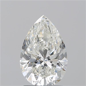 Picture of Natural Diamond 2.02 Carats, Pear with  Cut, I Color, VS1 Clarity and Certified by GIA