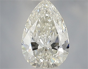 Picture of Natural Diamond 0.40 Carats, Pear with  Cut, H Color, VVS2 Clarity and Certified by IGI