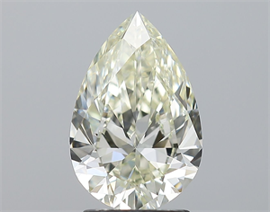 Picture of Natural Diamond 2.02 Carats, Pear with  Cut, K Color, VS2 Clarity and Certified by IGI