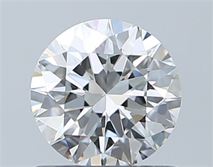 Picture of Natural Diamond 0.73 Carats, Round with Excellent Cut, F Color, VS1 Clarity and Certified by GIA