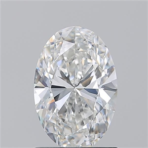 Picture of Natural Diamond 1.20 Carats, Oval with  Cut, F Color, VVS1 Clarity and Certified by GIA