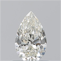 Diamante Natural 0.58 quilates, De pera , Color J, claridad VVS1 y certificado GIA
