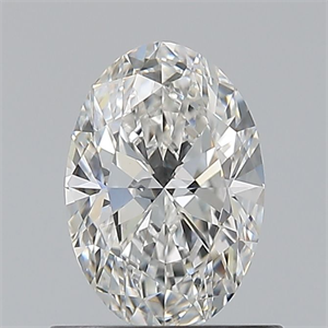Picture of Natural Diamond 0.70 Carats, Oval with  Cut, E Color, VVS2 Clarity and Certified by GIA
