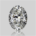 Natural Diamond 1.20 Carats, Oval with  Cut, H Color, VVS1 Clarity and Certified by GIA