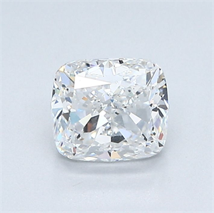 Foto Diamante Natural 1.01 quilates, Del cojín , Color F, claridad VS1 y certificado GIA de