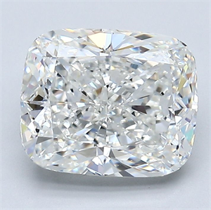 Foto Diamante Natural 3.02 quilates, Del cojín , Color H, claridad SI1 y certificado GIA de