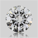 Natural Diamond 0.51 Carats, Round with Excellent Cut, J Color, VVS1 Clarity and Certified by GIA