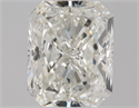 Natural Diamond 0.90 Carats, Radiant with  Cut, J Color, VS1 Clarity and Certified by GIA