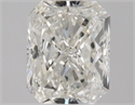 Natural Diamond 0.90 Carats, Radiant with  Cut, J Color, VS1 Clarity and Certified by GIA