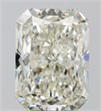 Diamante Natural 5.01 quilates, Radiante , Color K, claridad SI2 y certificado GIA
