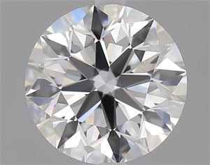 Picture of Natural Diamond 1.50 Carats, Round with Excellent Cut, E Color, VVS1 Clarity and Certified by GIA