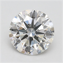 Lab Grown Diamond 2.36 Carats, Round with Ideal Cut, G Color, VS2 Clarity and Certified by IGI