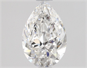 Natural Diamond 1.01 Carats, Pear with  Cut, E Color, VVS2 Clarity and Certified by GIA