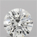 Natural Diamond 1.00 Carats, Round with Excellent Cut, G Color, I1 Clarity and Certified by GIA