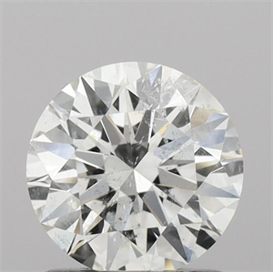 Picture of Natural Diamond 1.00 Carats, Round with Excellent Cut, G Color, I1 Clarity and Certified by GIA