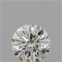 Diamante Natural 0.40 quilates, Redondo , Color H, claridad VVS2 y certificado GIA