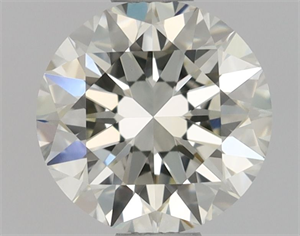 Picture of Natural Diamond 0.71 Carats, Round with Excellent Cut, L Color, VS2 Clarity and Certified by GIA