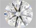 Diamante Natural 0.56 quilates, Redondo , Color I, claridad IF y certificado GIA