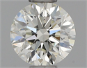 Natural Diamond 0.40 Carats, Round with Very Good Cut, I Color, VS2 Clarity and Certified by IGI