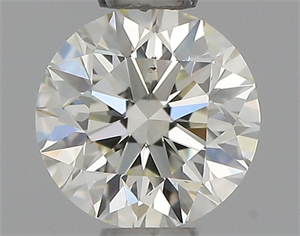 Picture of Natural Diamond 0.40 Carats, Round with Very Good Cut, I Color, VS2 Clarity and Certified by IGI